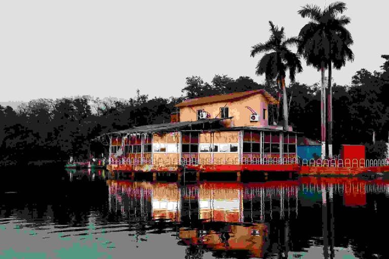 Traditional house at lake side - NFP